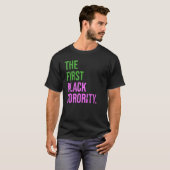 T-shirt Le premier mois de l'histoire noire de la Sororité (Devant entier)