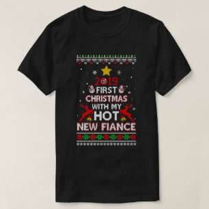 T-shirt Le Premier Noël 2019 Avec Mon Chant Nouveau Suédoi