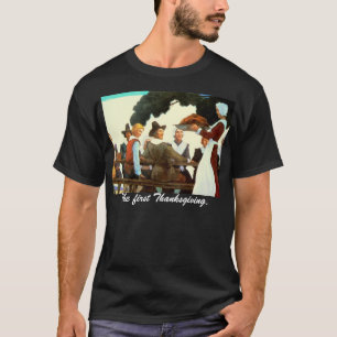 T-shirt Le premier thanksgiving