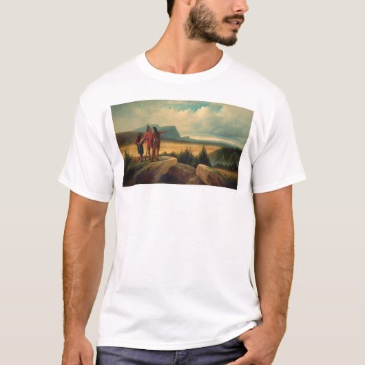T-shirt Le premier train (0583B) (Devant)