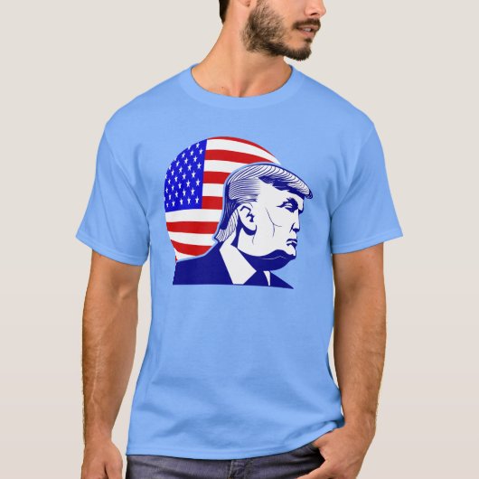 T-shirt le président américain donald trump (Devant)