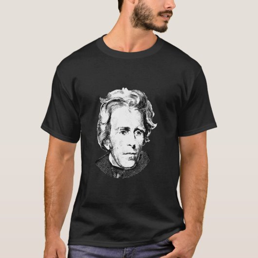 T-shirt Le Président Andrew Jackson (Devant)