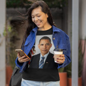 T-shirt Le président Barack Obama, 1er mandat Portrait Off