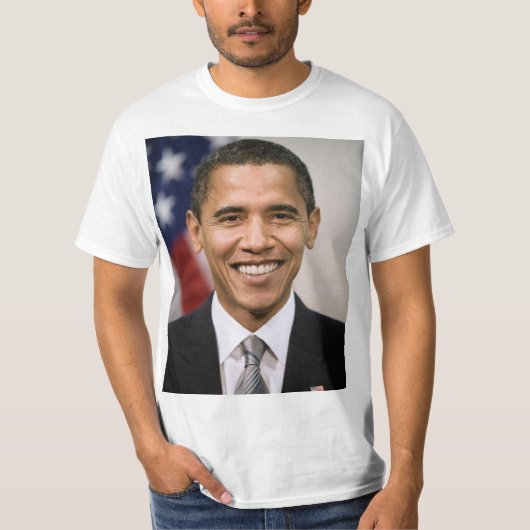 T-shirt Le Président Barack Obama 2012 (Devant)