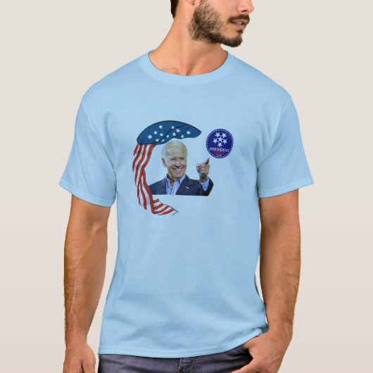T-shirt Le Président Biden 2016 (Devant)