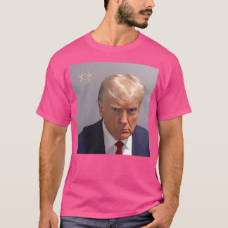 T-shirt Le président Donald J. Trump Fulton Comté Mugshot