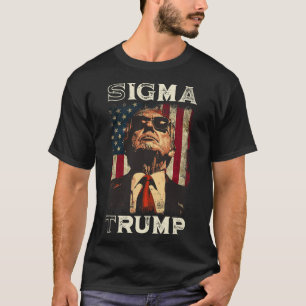 T-shirt Le président Donald Trump - Sigma Trump