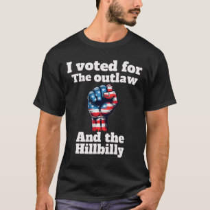 T-shirt Le Président élu de Trump J'ai voté pour l'hors-la