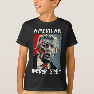 T-shirt Le président Horreur Histoire américaine Zombie Ha