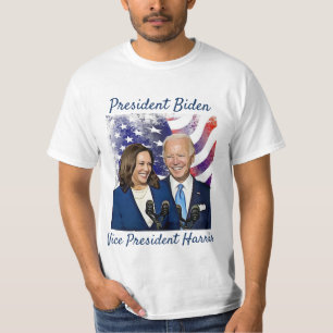 T-shirt Le président Joe Biden et le vice-président Kama