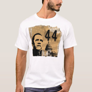T-shirt Le Président la parole de voix d'Obama 44 - un