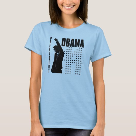 T-shirt Le Président Obama (Devant)