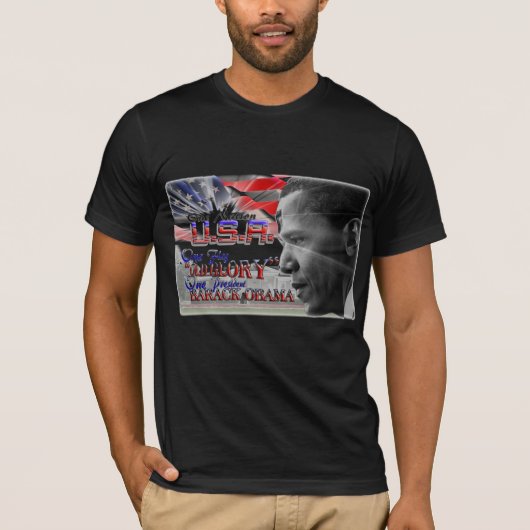 T-shirt Le Président Obama 2012 (Devant)
