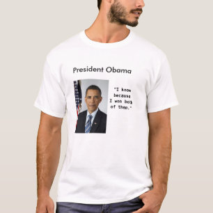 T-shirt Le Président Obama Quotes