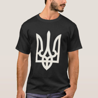 T-shirt Le président Volodymyr Zelensky, le trident ukrain