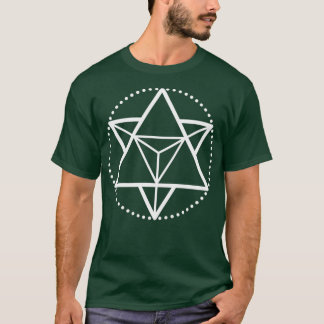 T-shirt Le principe du mentalisme Startétraèdre M blanc