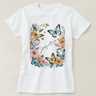 T-shirt Le printemps est dans l'air