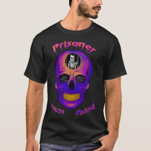 T-shirt Le prisonnier dans mon esprit, la prison du crâne