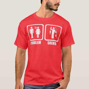 T-shirt Le problème du pêcheur amusant résolu