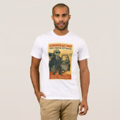 T-shirt Le procureur d'Hollywood Roswell Aliens Retro des (Devant entier)