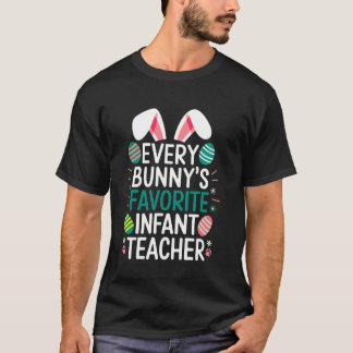 T-shirt Le professeur d'enfance préféré de chaque lapin Jo