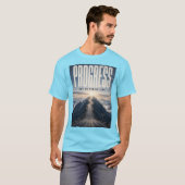 T-shirt Le Progrès N'a Pas De Ligne D'Arrivée (Devant entier)