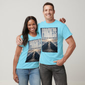 T-shirt Le Progrès N'a Pas De Ligne D'Arrivée (Unisexe)