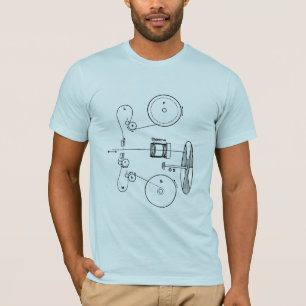 T-shirt Le projecteur étripe le schéma