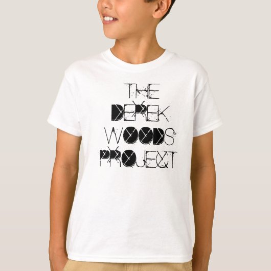 T-SHIRT LE PROJET EN BOIS DE DEREK (Devant)