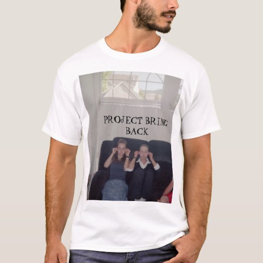 T-shirt Le projet rapportent (Devant)