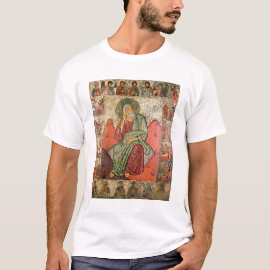T-shirt Le prophète Élijah, école de Pskov (panneau) (Devant)