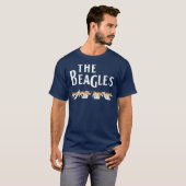 T-shirt Le propriétaire de Beagle Beagle amusant Gift Dog  (Devant entier)