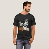 T-shirt Le propriétaire du Carlin Pugfather Amoureux des c (Devant entier)
