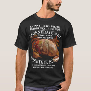 T-shirt Le pub d'art irlandais Filthy Fairbanks de Skinny