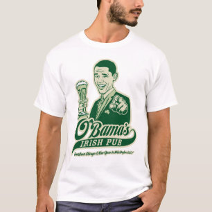 T-shirt Le pub irlandais d'Obama
