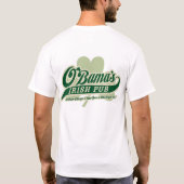 T-shirt Le pub irlandais d'Obama (Dos)