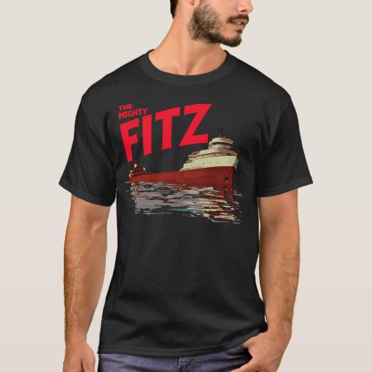 T-shirt Le puissant Fitz (Devant)
