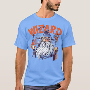T-shirt Le puissant vieux sorcier Magical Power Wizard