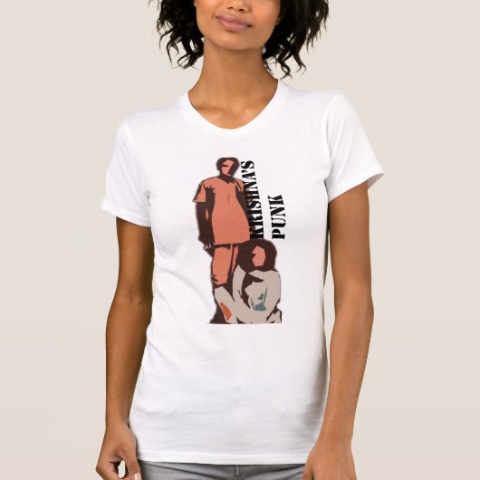 T-shirt Le punk de Krishna (Devant)