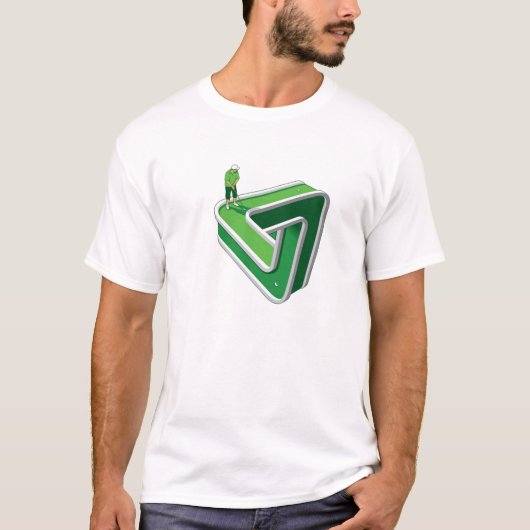 T-shirt Le putt impossible ! (Devant)
