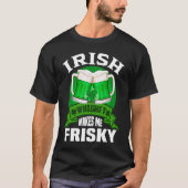 T-shirt Le pyjama vert de la St Patrick's Day fait Whiskey (Devant)