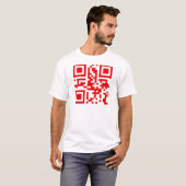 T-shirt Le QR-Code-Canada (Devant entier)