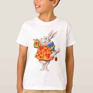 T-SHIRT LE RABBIT BLANC DE ALICE
