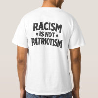 Le racisme n'est pas le patriotisme Justice social
