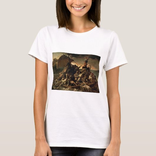 T-shirt Le radeau de la méduse - Géricault (Devant)