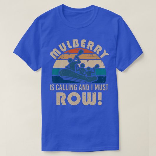 T-shirt Le radeau de la rivière Mulberry (Design devant)