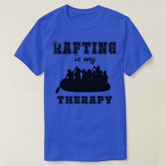 T-shirt Le Rafting est ma thérapie (Design devant)