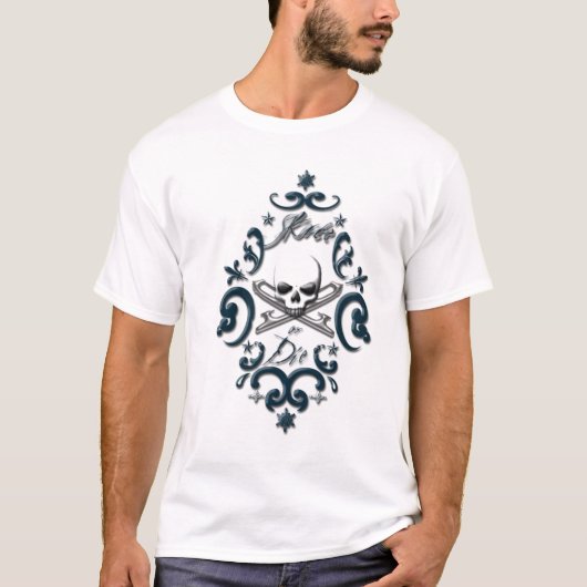 T-shirt le raie ou meurent (Devant)