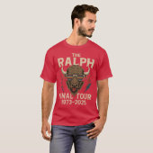 T-SHIRT LE RALPH - VISITE FINALE (Devant entier)