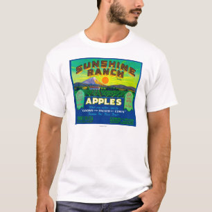 T-shirt Le ranch Apple de soleil marquent - Wapato, WA